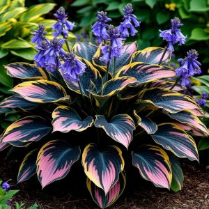 Хоста Пайн Эхо купить по цене от 699р. в интернет-магазине «Посадика» с доставкой почтой в в Удомляе и по всей России – [изображение №1].